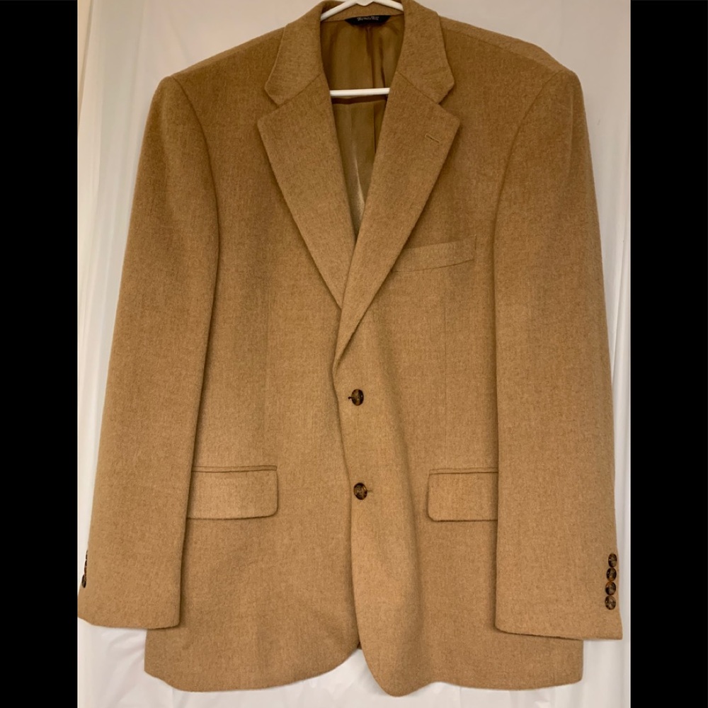 PBM Vintage 💯% Camel Hair Blazer